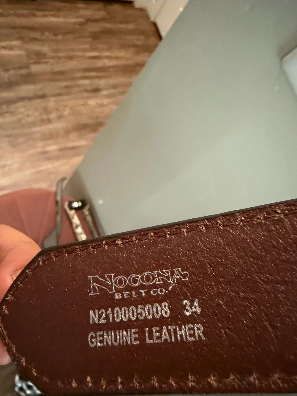 Nocona leather wall